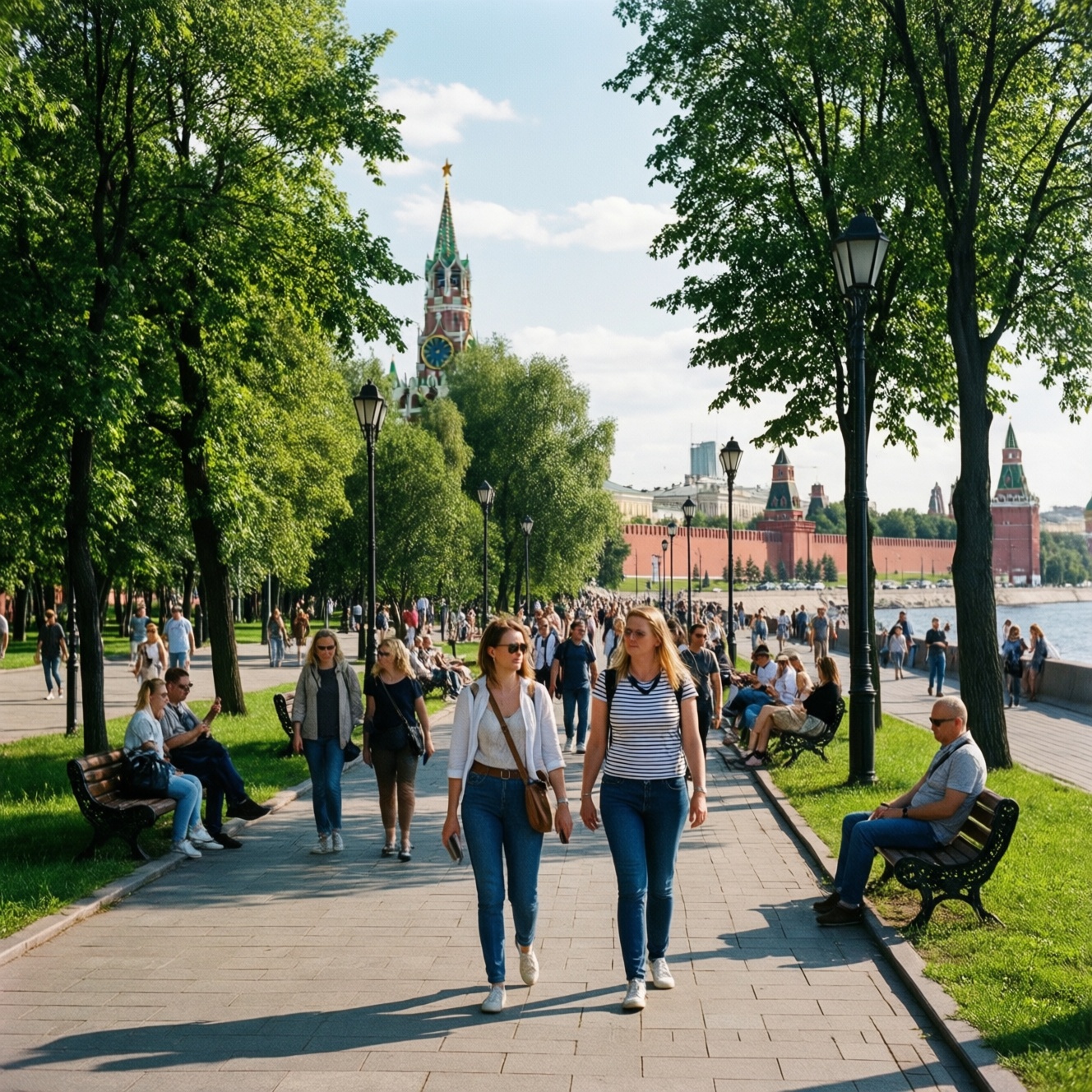 Урбанисты: благоустроенные пространства Москвы меняют привычки горожан