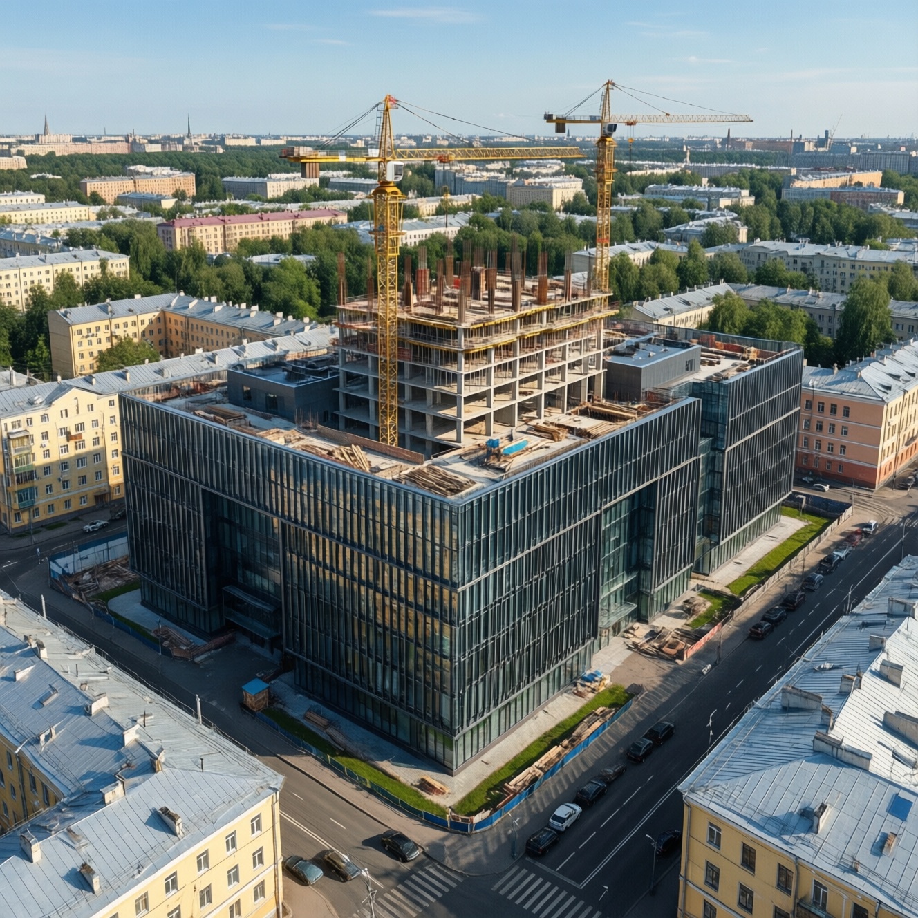 ПИК может продать два участка на Малом проспекте в Петербурге «Геометрии»