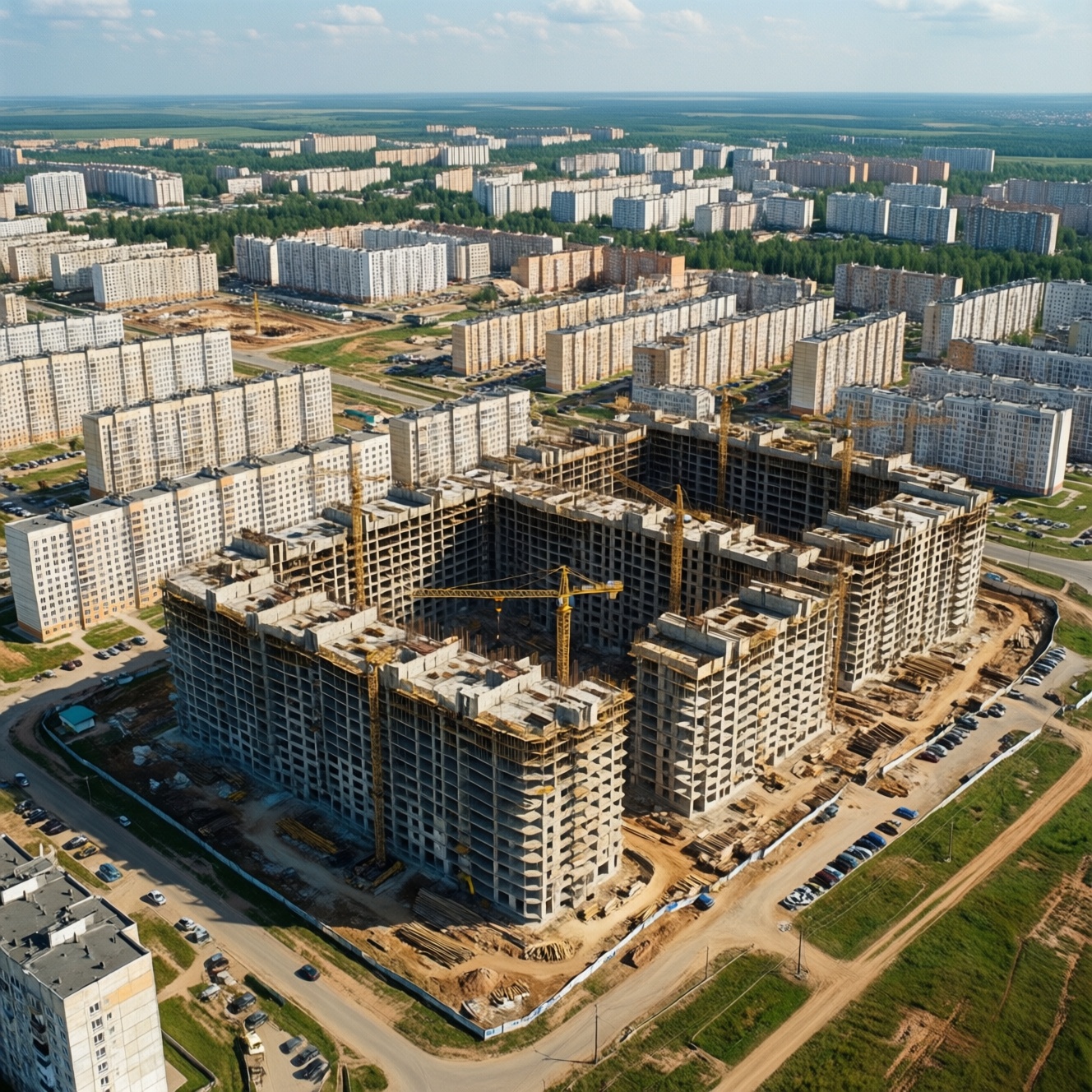 Ростовская область опережает Кубань по потенциалу жилищного строительства